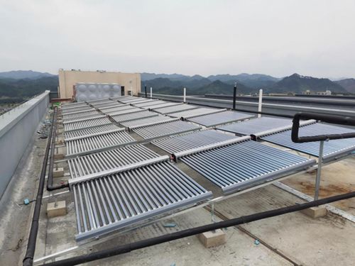 節能建筑產業科技園熱水工程 太陽能 空氣能熱水器